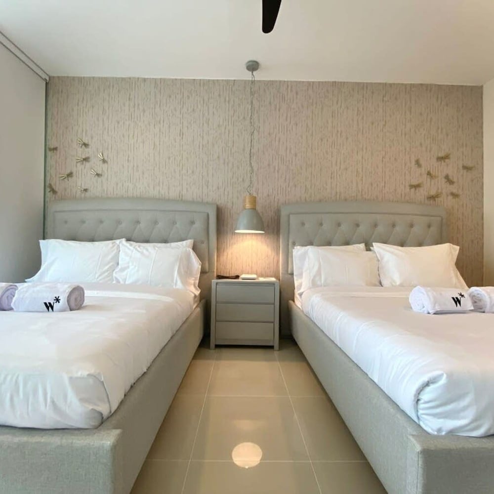 w Stunning 2BR w Pool n AC in Sunny Cartagena