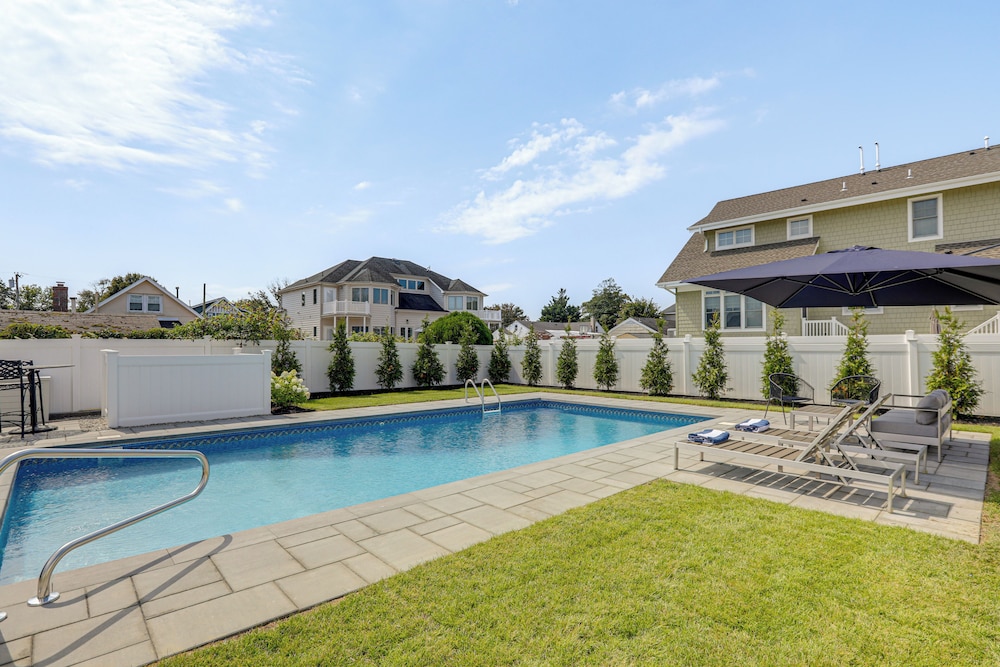 Walk to Beach! Point Pleasant Home w/ Heated Pool