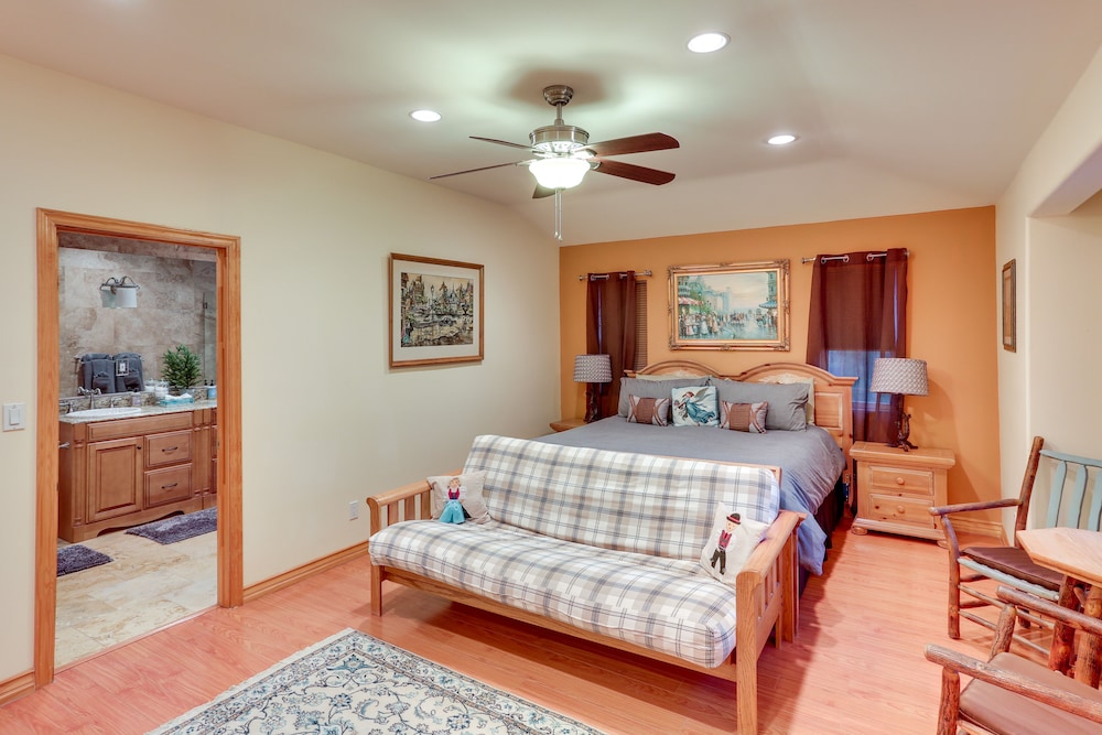Spacious Big Bear Home w/ Game Room + Hot Tub!