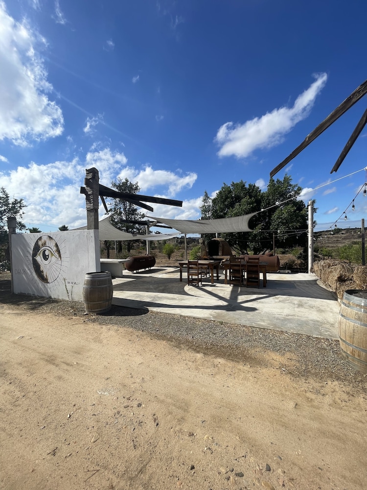 Wine country In Valle de Guadalupe view 3