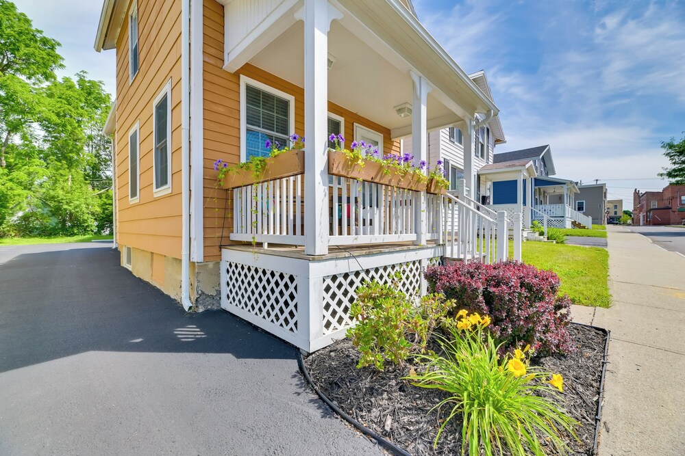 Walk to Parks & Dining: Cozy Canandaigua Home!