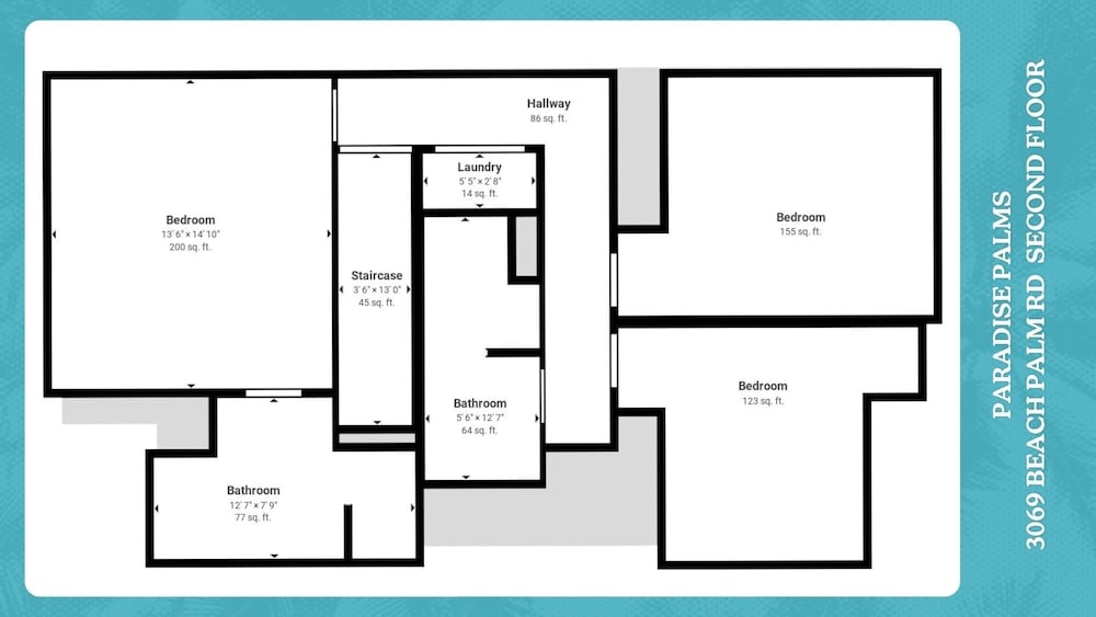 Paradise Palms Resort 4 Bedroom Private Pool Townhome 4 Townhouse