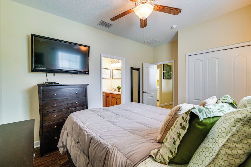 Private Game Room + Pool: Resort Home Near Orlando