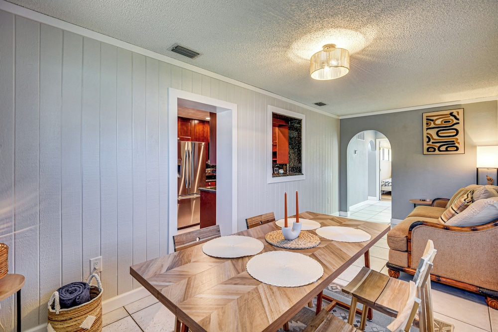 Steps to Sand! Ormond Beach Escape w/ Patio & BBQ