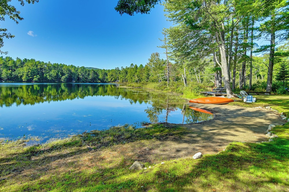 Waterfront Escape w/ Beach Access in Bridgton