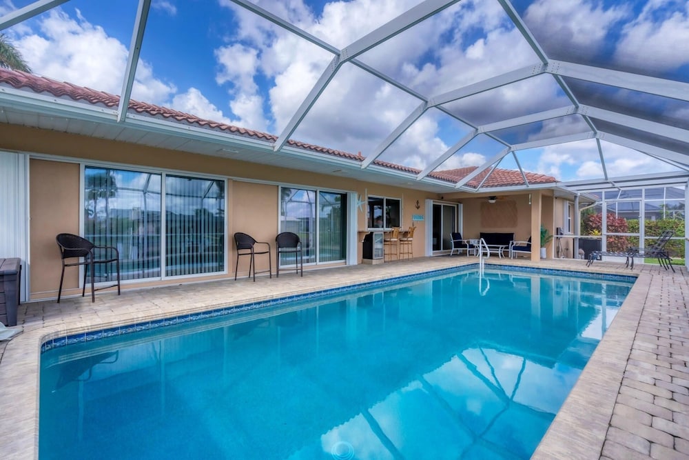 Punta Gorda Isles 3br Private Pool Home On Canal 3 Bedroom Home