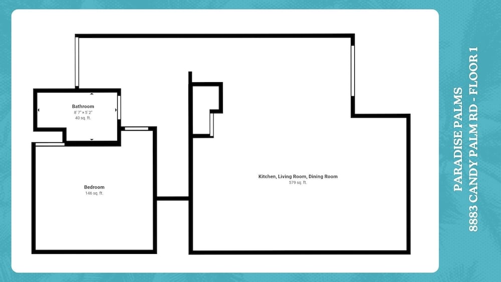 Paradise Palms Resort 4 Bedroom Townhome Pet Friendly 4 Townhouse