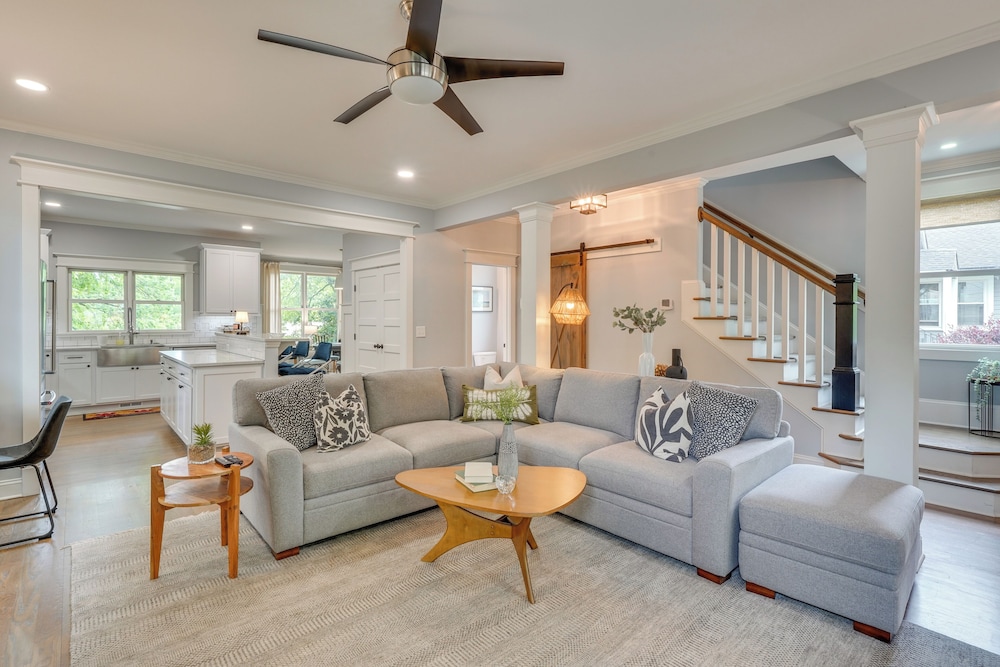 1 Mi to Dtwn: Upscale Retreat in Durham!