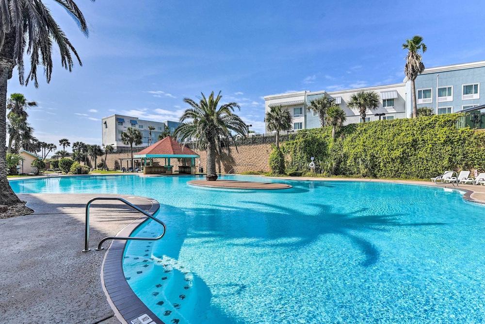 Across From Beach: Resort-style Galveston Condo