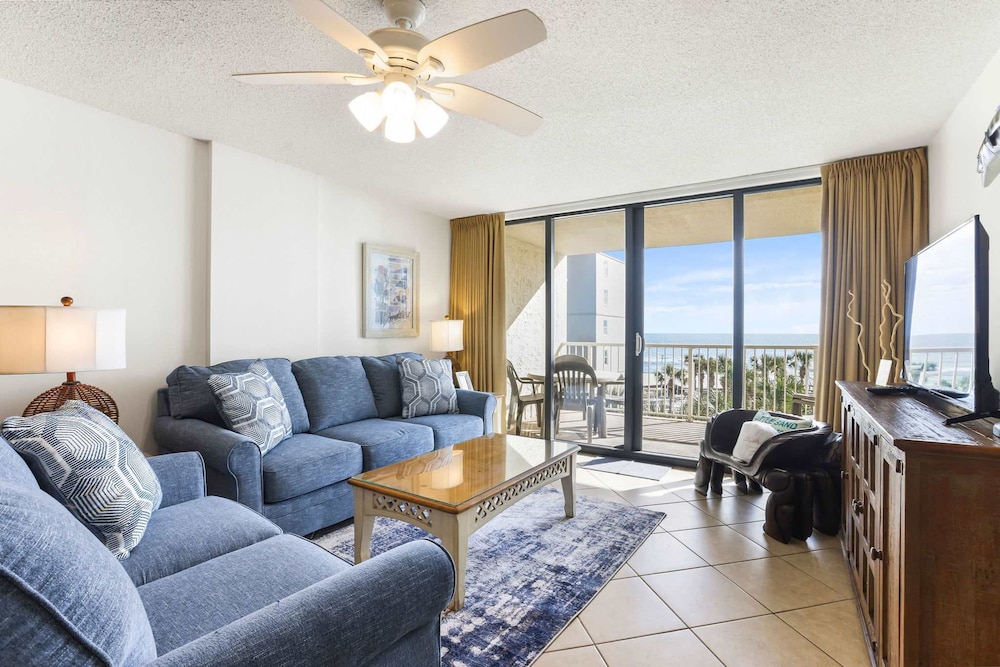 Seaside Beach 5417- Two Bedrooms Waterfront Condo With Pool Sauna Amazing Ocean View Balcony