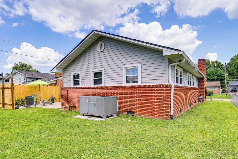 Retreat w/ Fenced Backyard in Kingsport!