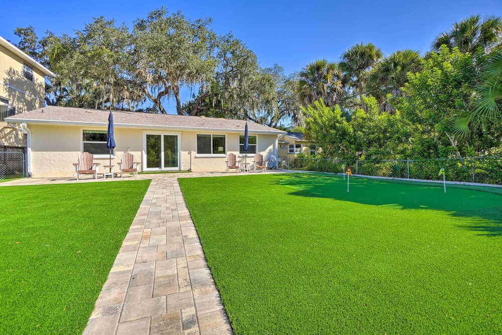 Riverfront Home w/ Putting Green & Boat Dock!