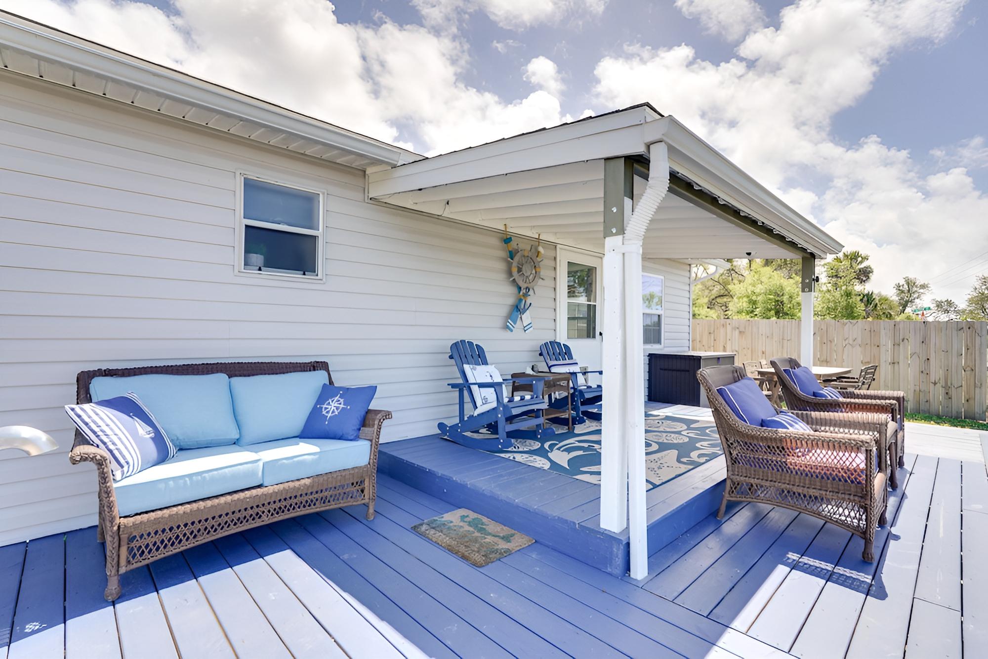 PCB Home w/ St Andrews Bay Views, Deck & Porch! view 3
