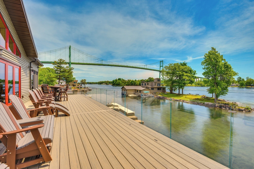 Hot Tub Dock: Waterfront Wellesley Island Home! - Property Image 14