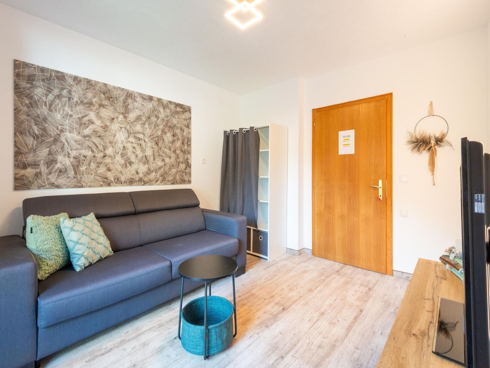 Spacious Apartment With Balcony