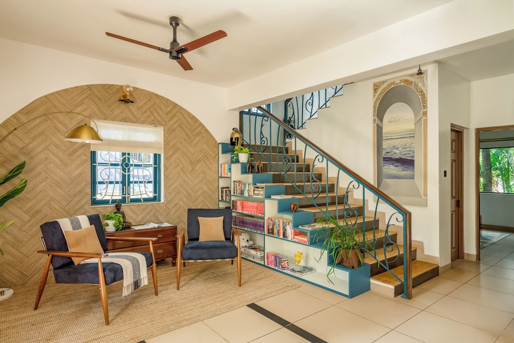 Sanctuary by RÊVE Escapes - Premium 3 BHK Villa Near Morjim Beach