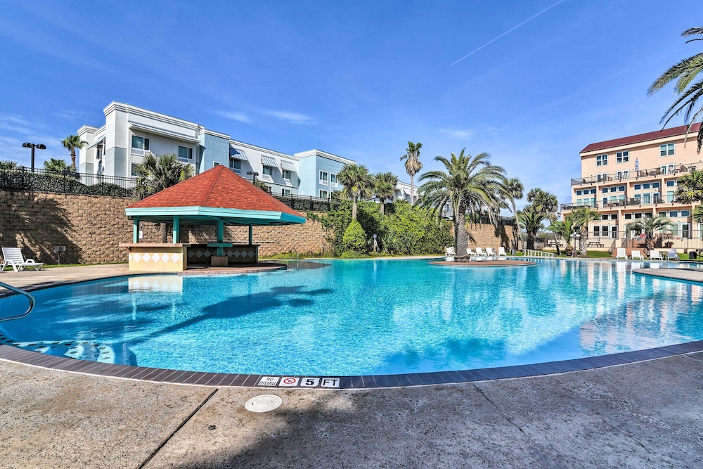 Across From Beach: Resort-style Galveston Condo