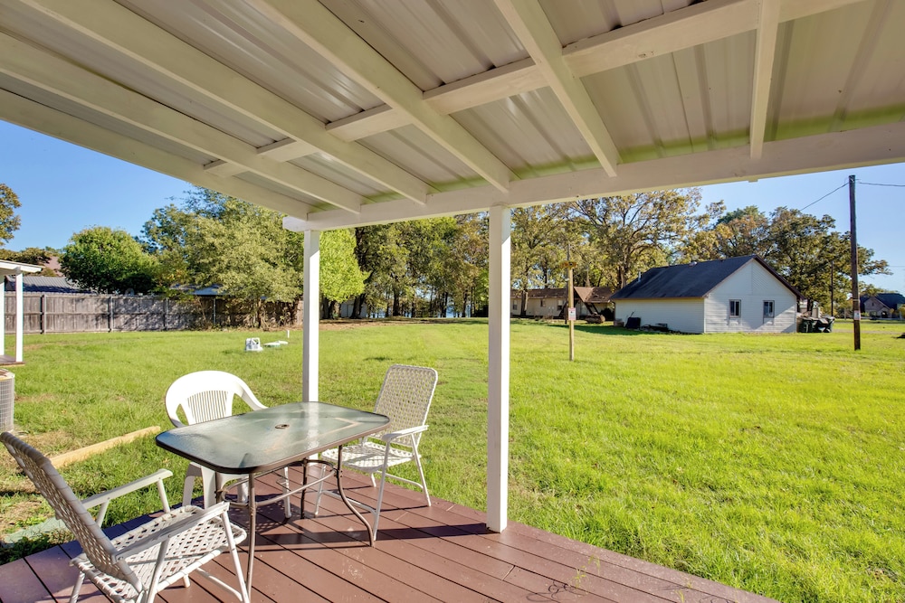 Waterfront Home at Lake Fork w/ Boardwalk