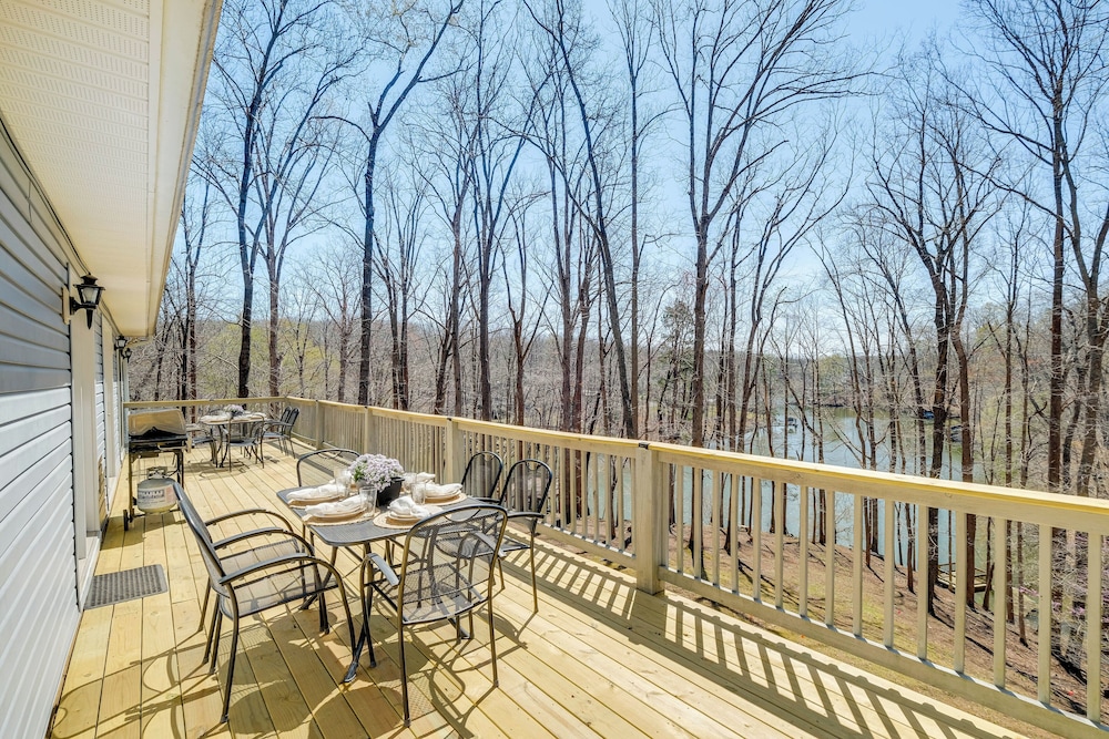 Fish, Boat & Hike: Lakefront Home w/ Game Room!