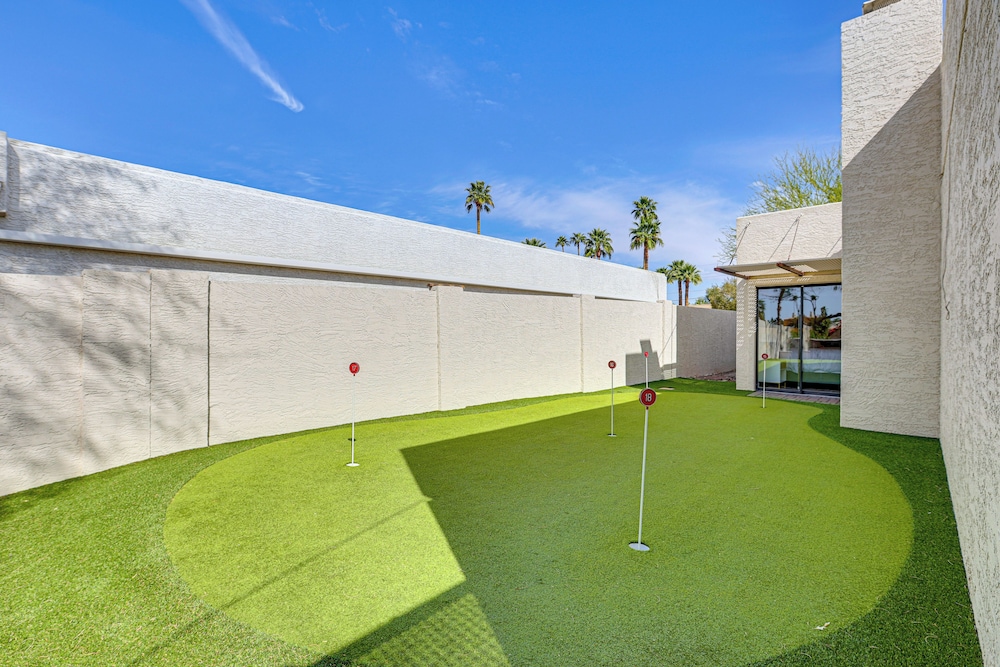 Outdoor Entertainment Space: Home in Scottsdale