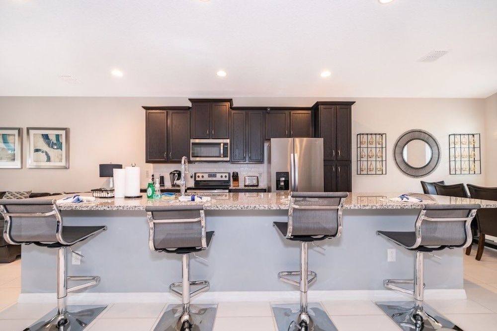 New! Modern Townhome Near Disney! Splash Pool, Resort W/waterpark-8206sa 3 Bedroom Townhouse