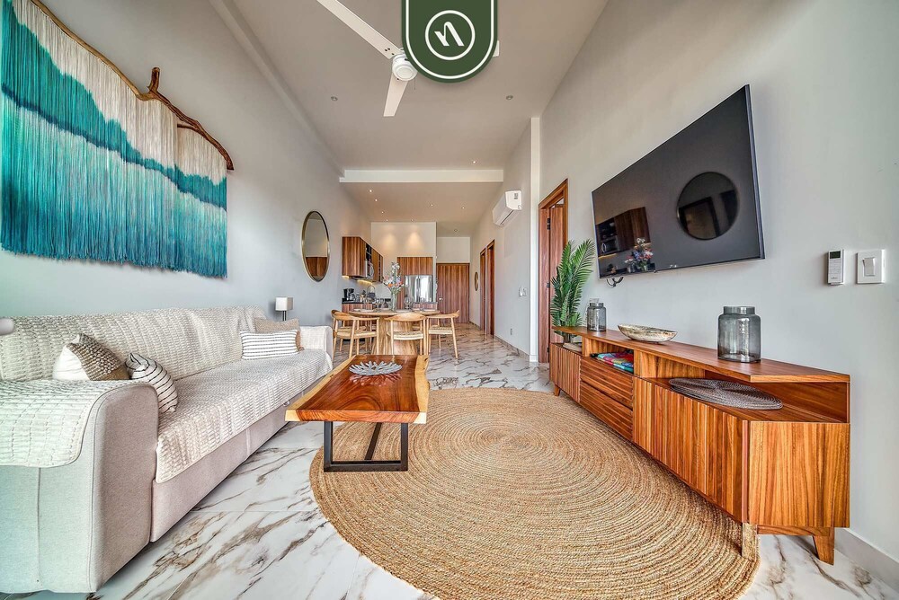 2BR Penthouse in Nuevo Vallarta - Terrace - Pool
