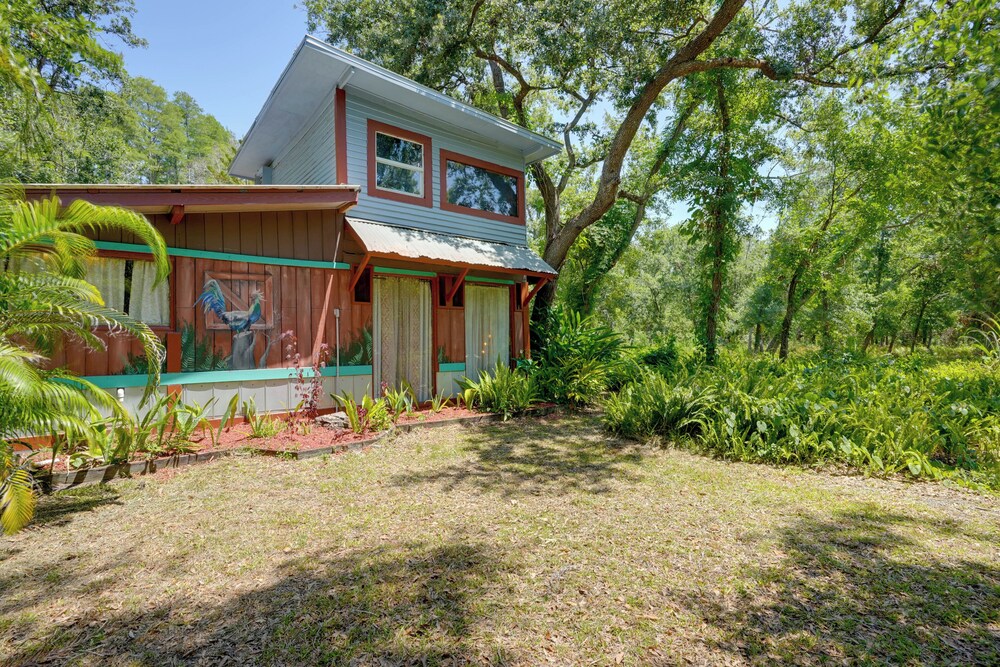 Glamping-style Cabin on 20-acre Farm Near Lutz!