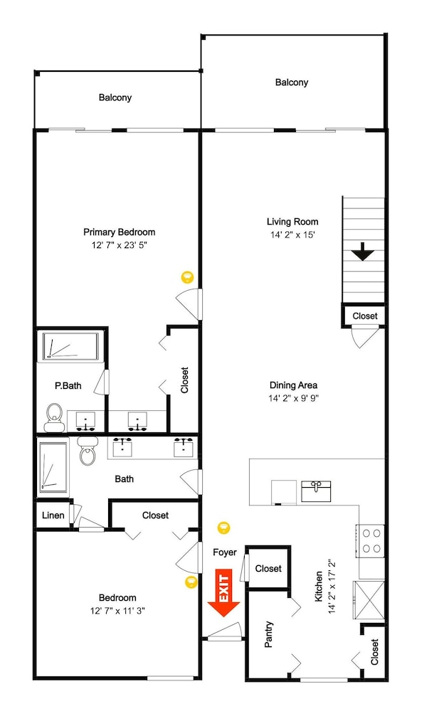 Palms North #7B by Southern Vacation Rentals