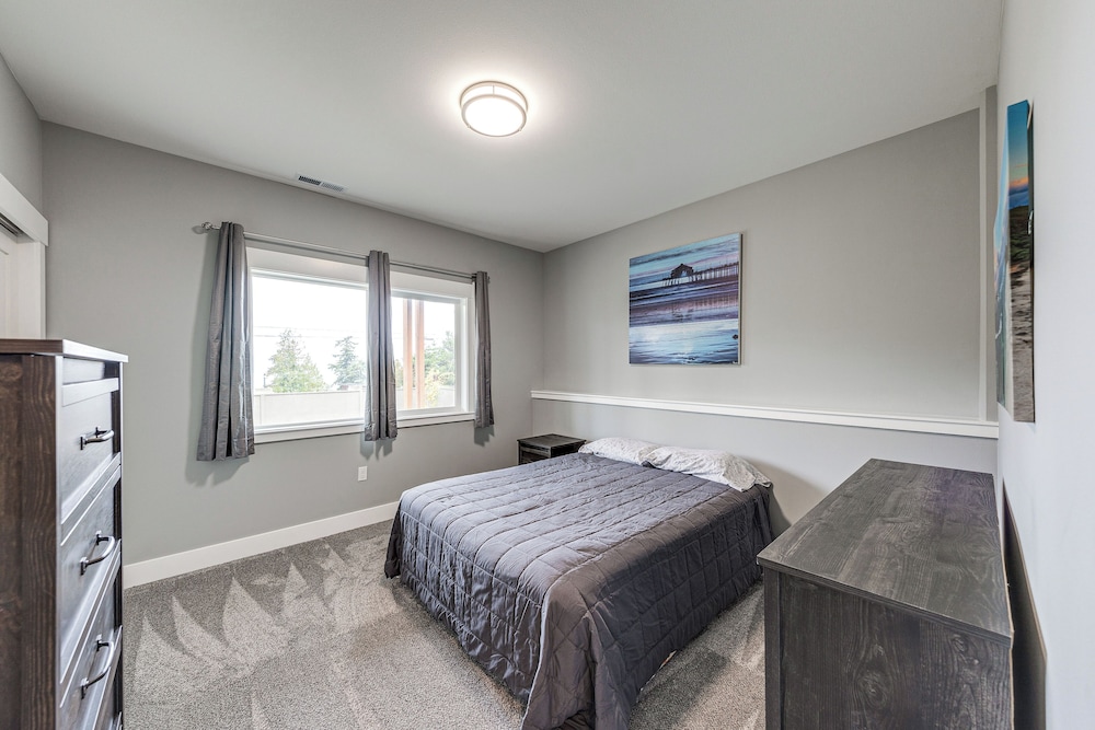 Fenced Yard, Water & Island Views: Anacortes Home!