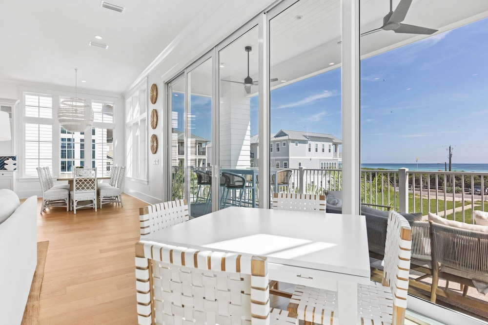 Sleeps 24 Beach Retreat w/ Pool, Rooftop Deck, Steps to Inlet Beach & Near Rosemary, Alys, Seacrest Dining & Shops The Palm 30A by Avantstay