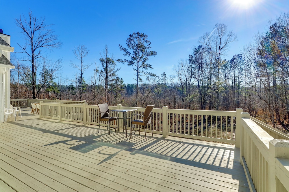 Private Lake & Trails: Secluded Woodstock Retreat