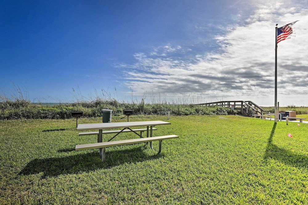 Central Cocoa Beach Condo w/ View, Steps to Beach!