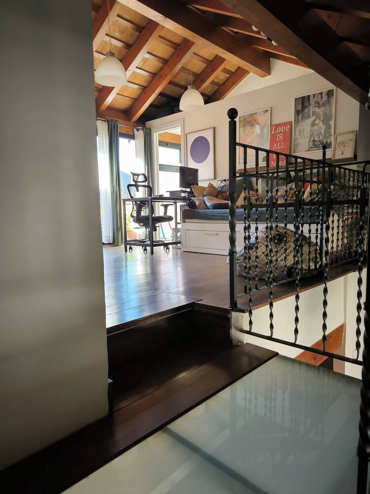Charming Rustic Duplex Penthouse