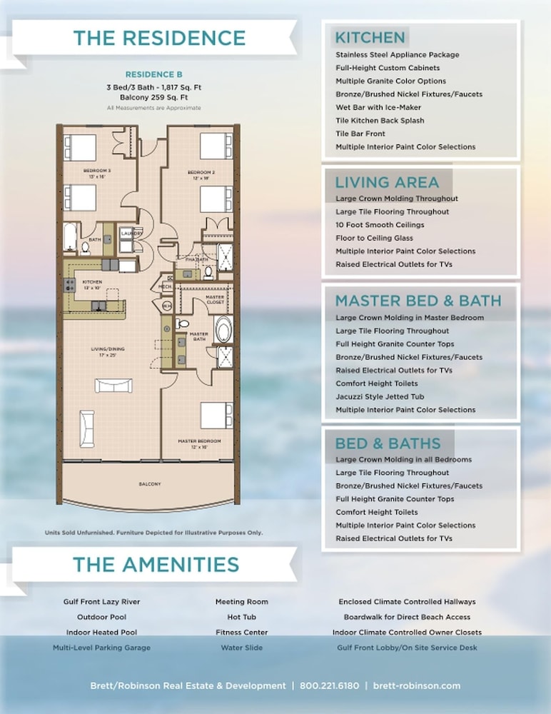 Phoenix Gulf Shores Ii 2104 3 Bedroom Condo