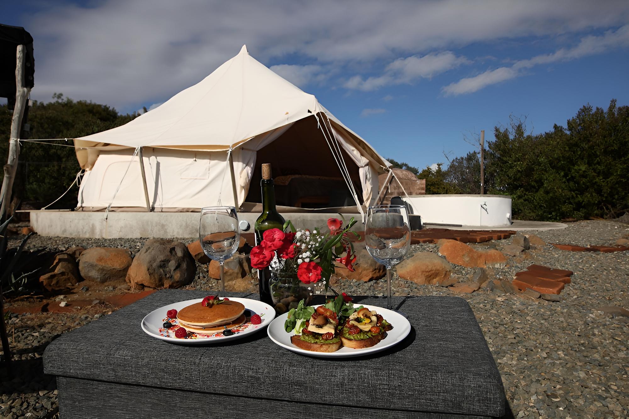 Ally Glamping view 2