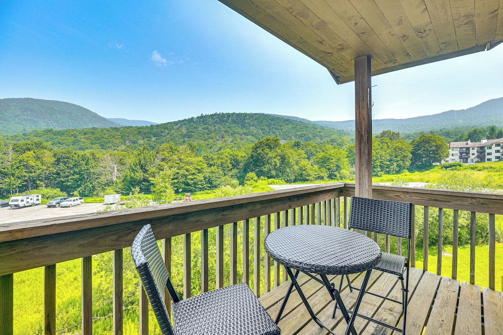 Walk to Bolton Valley Resort: Condo w/ Mtn Views!