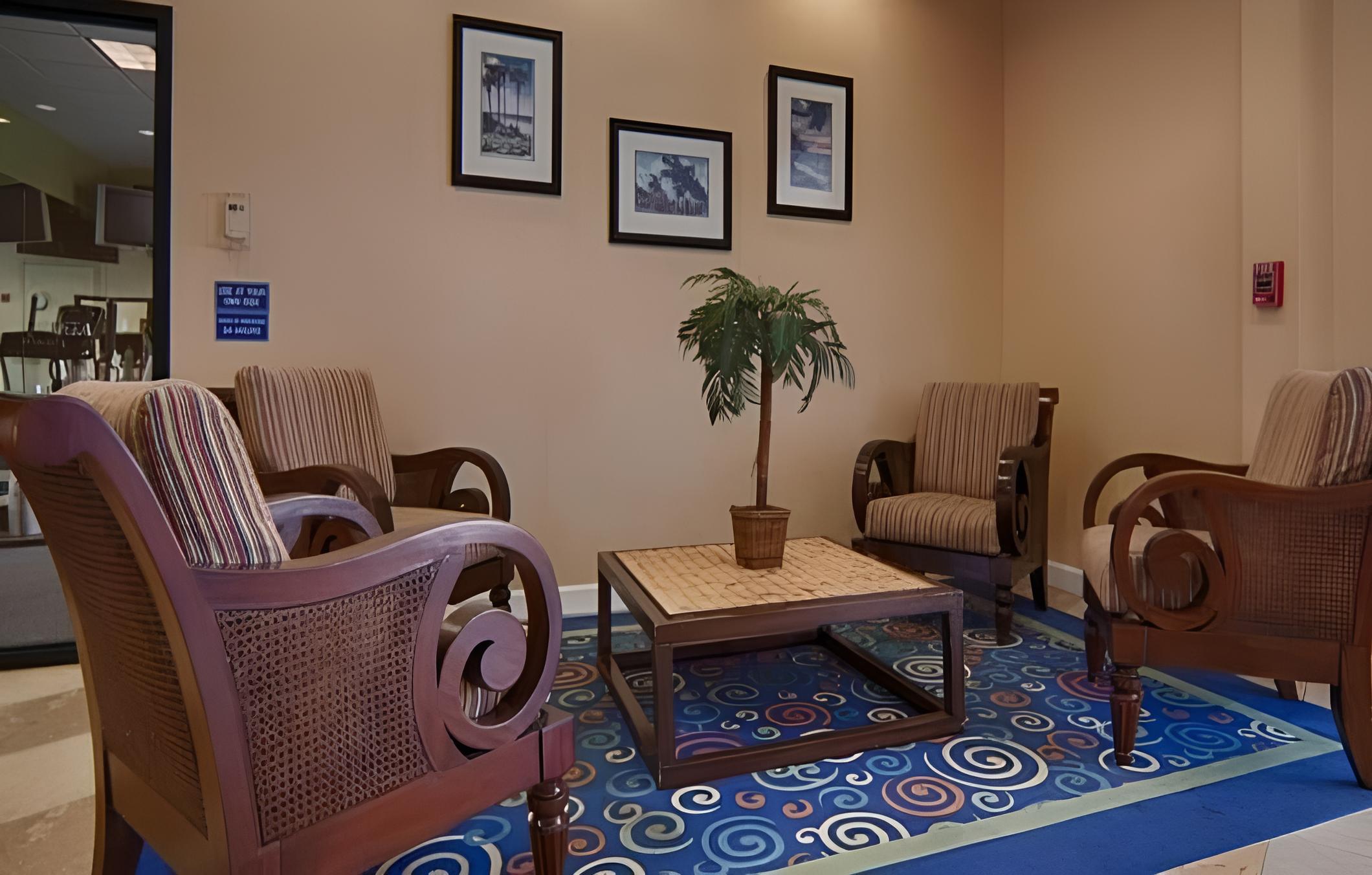hotel reception