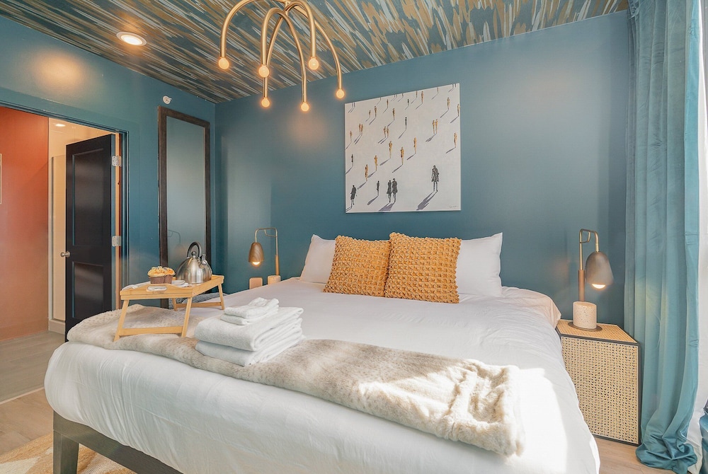 Luxe-rooftop Echo-private Deck-4 Mins Broadway