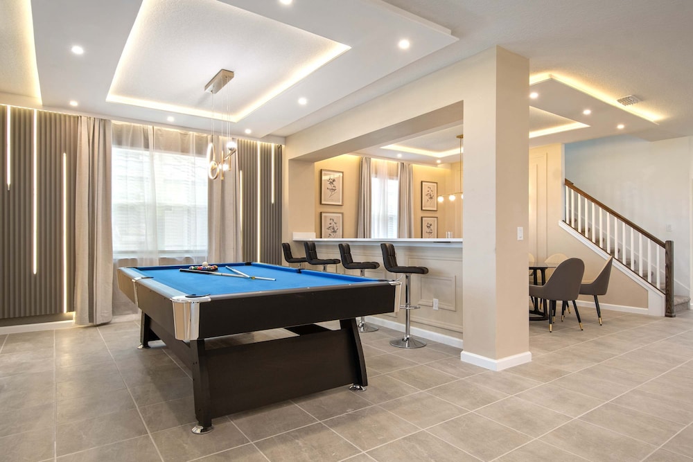 Luxe 9-bedroom Escape With Private Pool & Game Loft Solara Resort Near Disney
