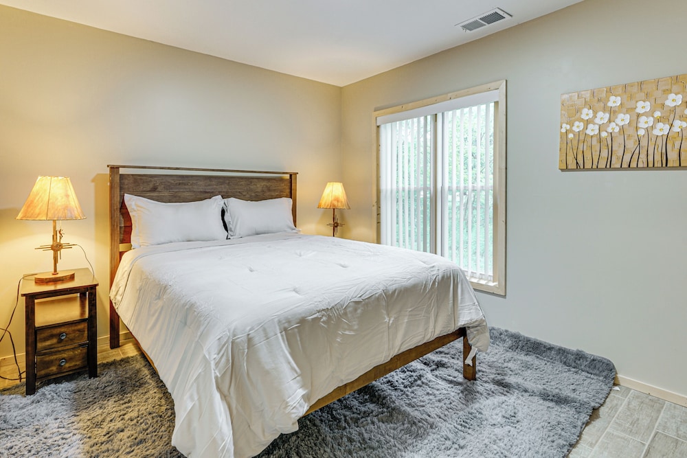Walk to Shay Lake: Updated Home w/ Water View!