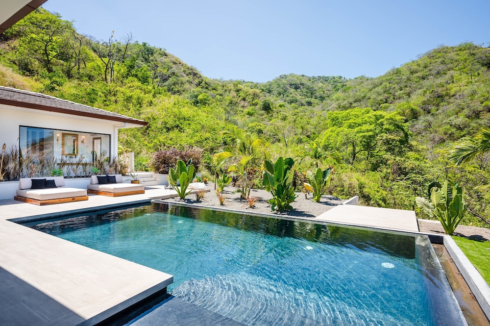 Luxe Tropical Villa with Sparkling Infinity Pool, Panoramic Ocean Views & Community Amenities
