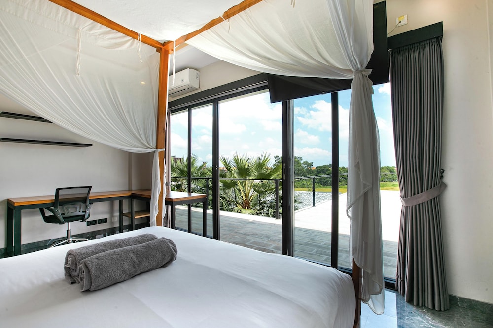 Villa MJ Modern 4BR with Pool & Rooftop
