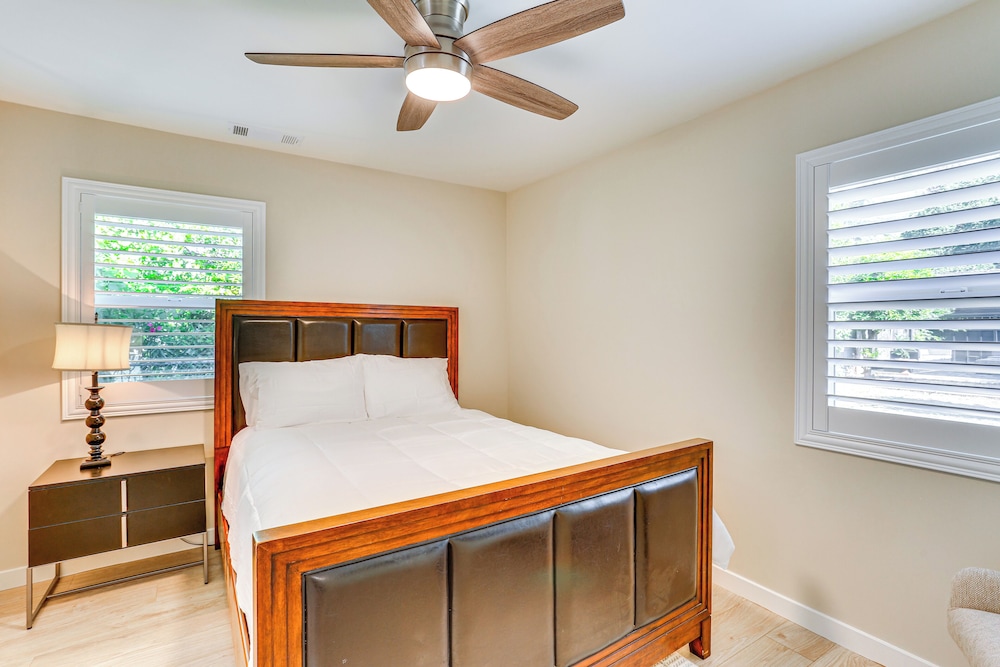 Walk to Park & Aquatic Center: Airy Redding Home!