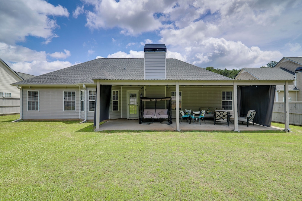 Shop, Fish & Explore: Suburban Home in Loganville!