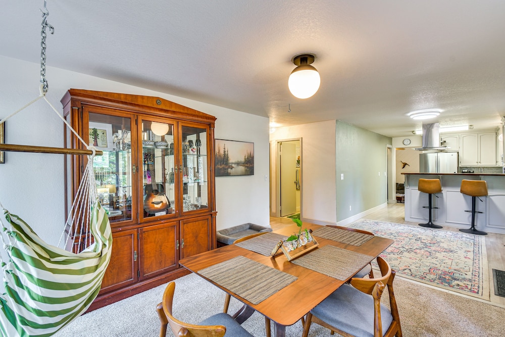 Lake Access & Hot Tub: Pet-friendly Arnold Home view 5