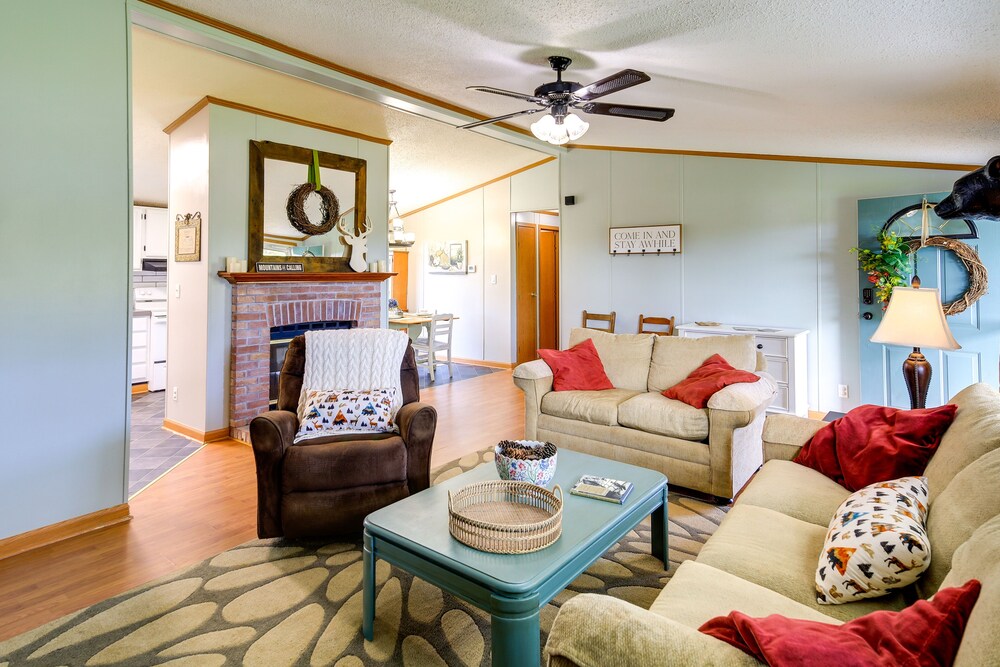 Lush Ennice Vacation Rental w/ Fire Pit! view 5