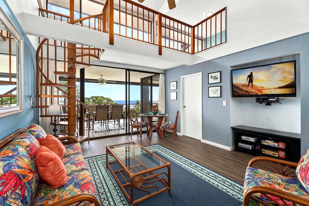 Top Floor With Loft - Ocean and Golf Course Views - AC - Vrkcv