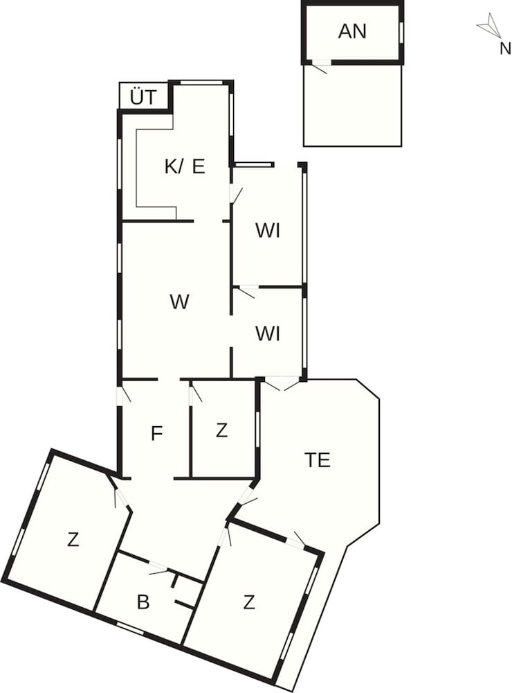 8 Person Holiday Home in Jaegerspris