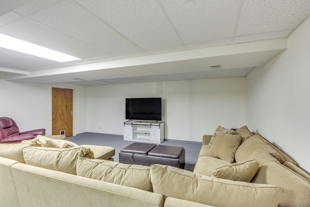 Overland Park Family Home w/ Game Room & Backyard!