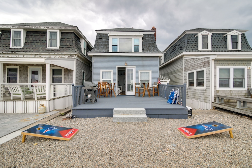 Oceanfront Marshfield Home on Brant Rock Beach